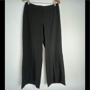 Chico’s Pants Size 2 black slacks wide leg trouser